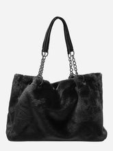 Fuzzy Chain Tote Bag - TheTreasureBox.pk