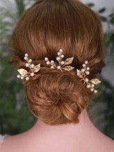 3pcs-faux-pearl-leaf-decor-hair-pin