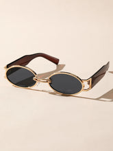 Oval Frame Vintage Bohemian Sunglasses