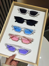 5 Pack Colorful Plastic Cat Eye Glasses