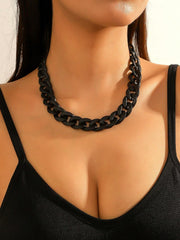 1pc Exaggerated Fashionable Hip Hop Style Acrylic Necklace - www.thetreasurebox.me