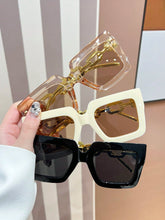 3pcs Fashionable Y2K Large Frame Sunglasses