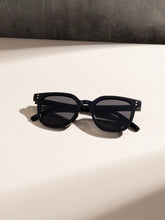 Black On Black Round Frame Sunglasses - www.thetreasurebox.me
