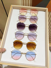 6pcs Set Elegant Ombre Color Fashion Glasses