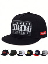 1pc Flat-Brim Baseball Cap