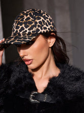 Edgy Style Leopard Cap - Yellow