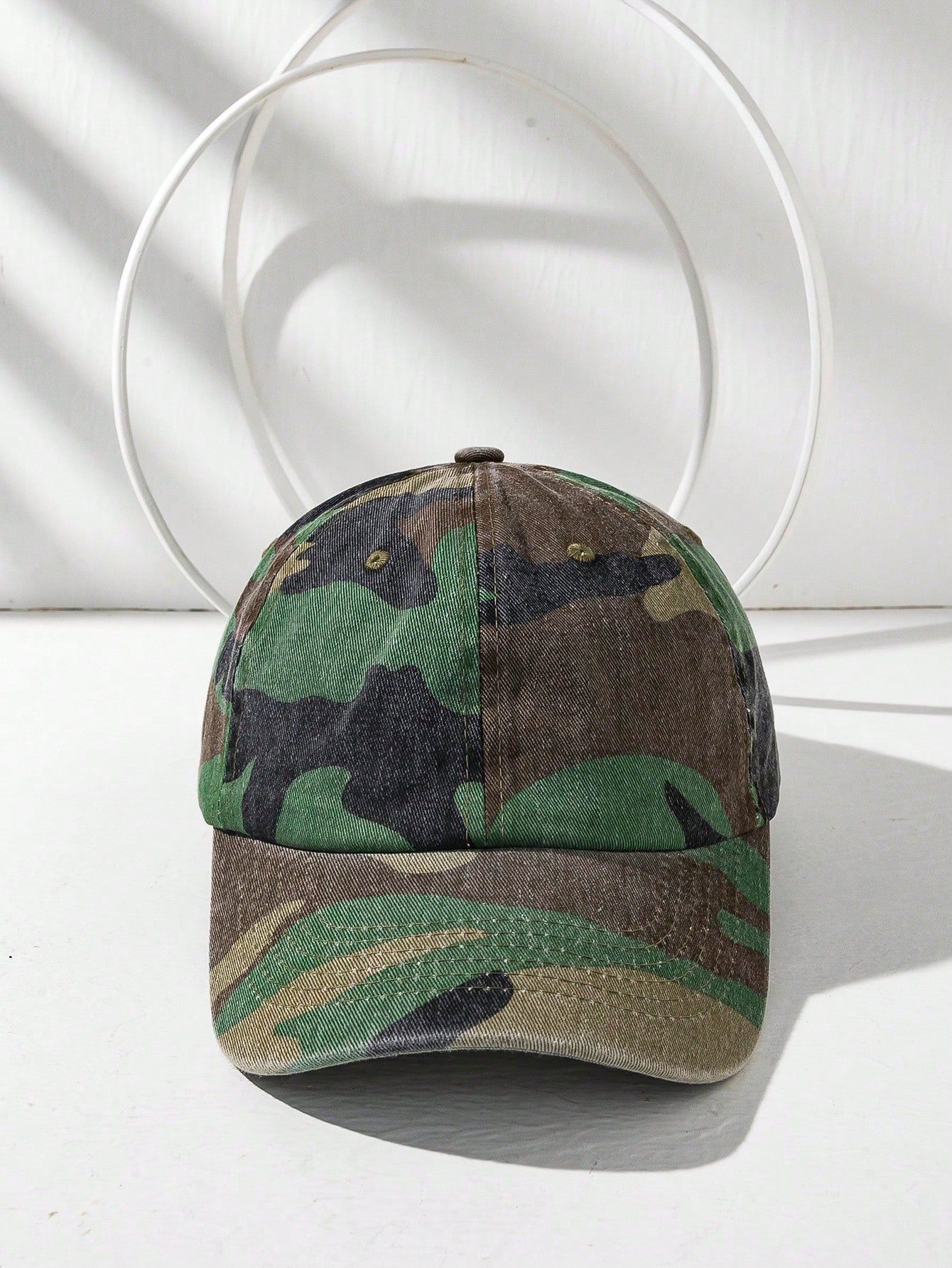 Denim Camouflage Fashionable Baseball Cap - ArmygreenC - www.thetreasurebox.me