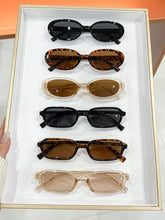 6pcs Vintage Retro Oval Glasses Set