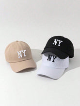3pcs NY Embroidered Baseball Cap