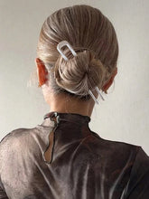 Metal Alloy U-Shaped Silver Bridal Hair Pin