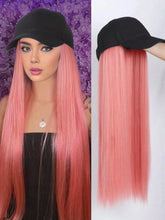 Synthetic Hair Extension Baseball Cap Wig