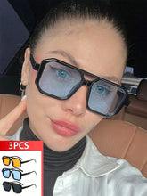 3-Pack Round Frame Y2K Vintage Glasses