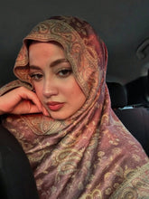 1pc Bohemian Style Vintage Paisley Double-Sided Jacquard Pashmina Scarf
