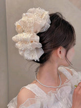 1pc Floral Large Multi-Layer Bowknot Hair Clip