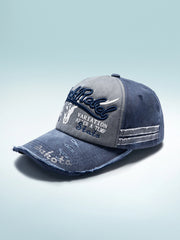 Rollcall Washed Distressed Street Style Khaki Baseball Cap
