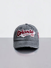 Rollcall Distressed "Orlando 01" Embroidered Baseball Cap