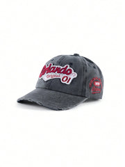 Rollcall Distressed "Orlando 01" Embroidered Baseball Cap