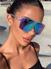 Colorful Anti UV Blue Large Glasses
