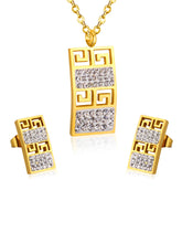 3pcs Mejusace Jewelry Set