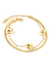 Eternity Layered Chain Bracelet
