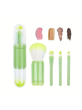 4pcs Double-headed Makeup Brushes Set