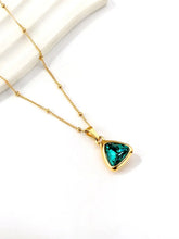 Emerald Prism Necklace