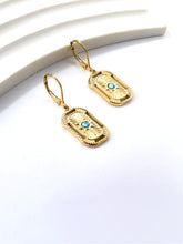Pendant Flower Earrings