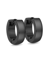 Stainless Steel Round Creole Hoop Earrings