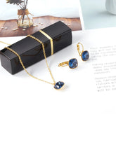 Stainless Steel Zircon Jewelry Set