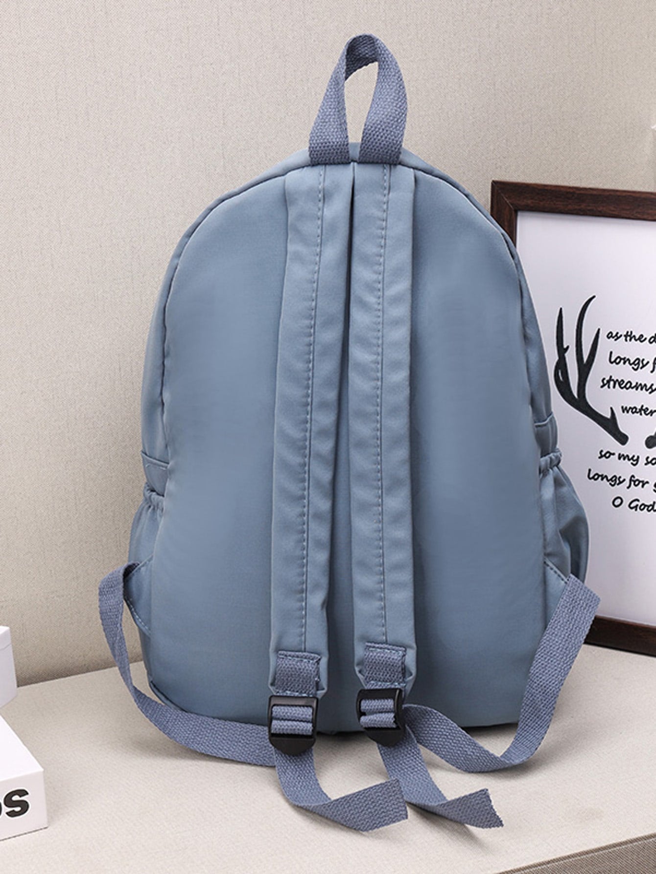 Minimalist Large Capacity Functional Backpack - Blue