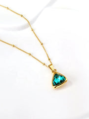 Emerald Prism Necklace - FD ⚡
