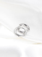 Stainless Steel Hoop Earrings - FD ⚡