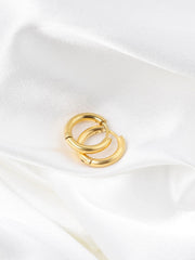 Stainless Steel Hooks Round Earrings - FD ⚡
