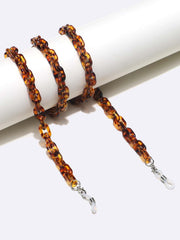 Acrylic Leopard Print Eyeglass Chain