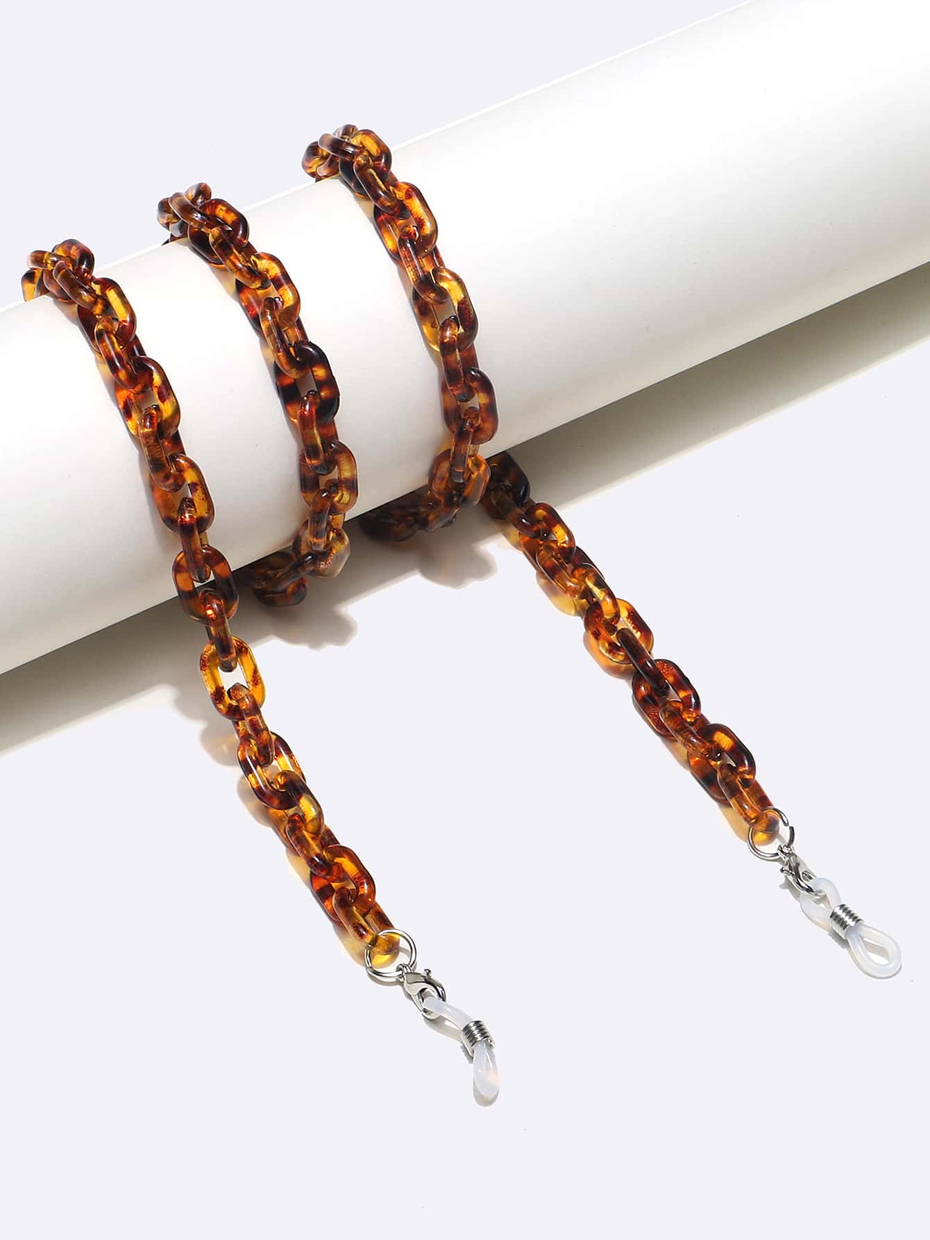 Acrylic Leopard Print Eyeglass Chain
