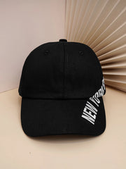 Men Letter Embroidered Baseball Cap Street