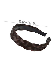 1pc Fishbone Braided Headband