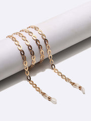 Copper Gold Color Oval Eyeglasses Chain