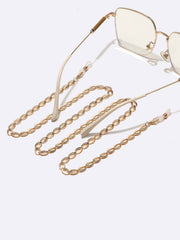 Copper Gold Color Oval Eyeglasses Chain