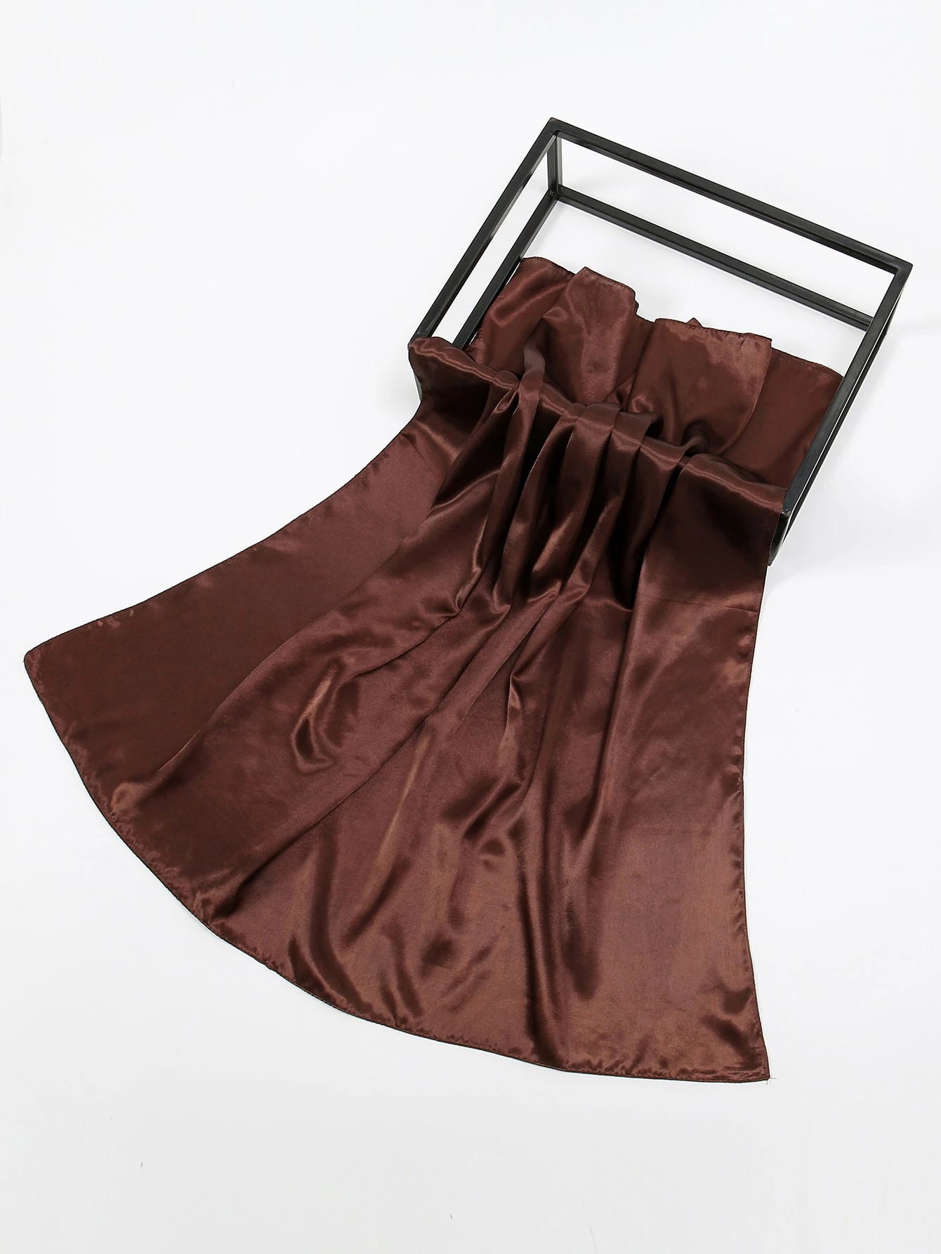 1pc Solid Color Versatile Square Bandana