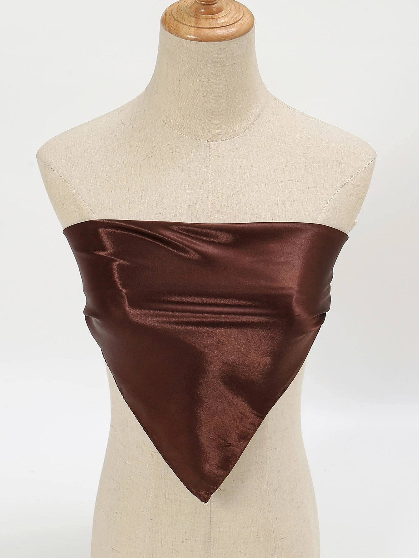 1pc Solid Color Versatile Square Bandana