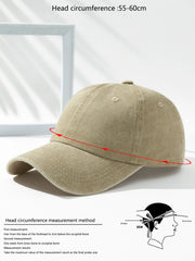 1Pcs Solid Baseball Cap