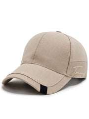 Letter Embroidered Baseball Cap