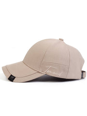 Letter Embroidered Baseball Cap