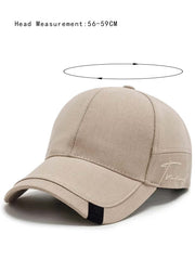 Letter Embroidered Baseball Cap