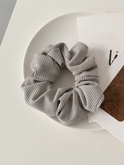 4Pcs Premium Knitted Ribbed Scrunchies