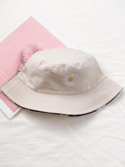 1pc Floral Pattern Reversible Casual Bucket Hat