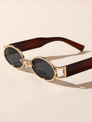 Oval Frame Vintage Bohemian Sunglasses
