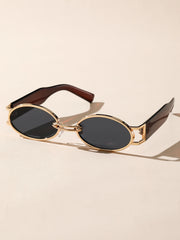 Oval Frame Vintage Bohemian Sunglasses