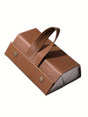 3 Slots Foldable Hanging Travel Glasses Case